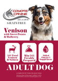 Coyote Canine Grain Free Food 12kg Mix - 2 x 6kg bags