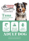 Coyote Canine Grain Free Food 12kg Mix - 2 x 6kg bags