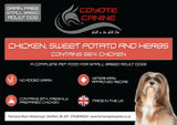 Coyote Canine Grain Free Food 12kg Mix - 2 x 6kg bags - Harrison's Pet Supplies