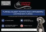 Coyote Canine Grain Free Food 24kg Mix - 4 x 6kg bags - Harrison's Pet Supplies